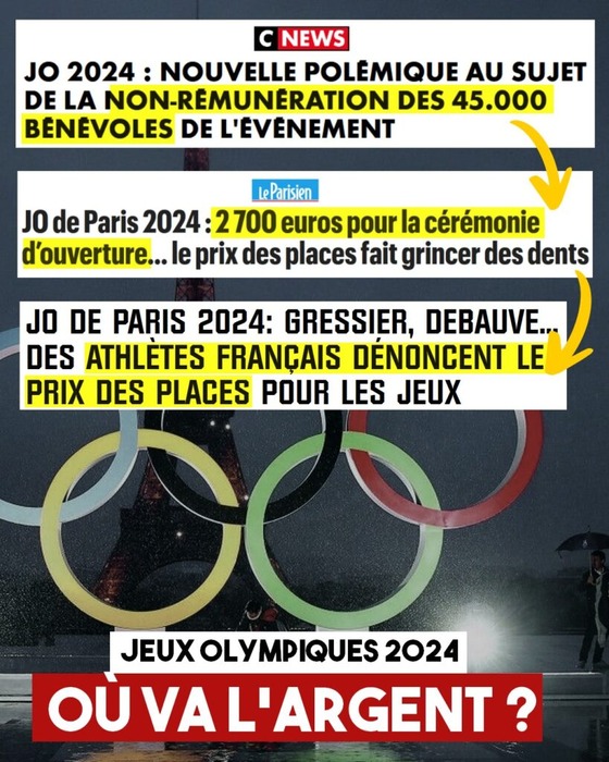 Les plus gros scandales des JO 2024 de Paris