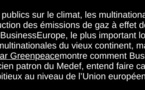 Comment les multinationales entravent toute action climatique sérieuse