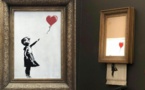 Banksy s'auto détruit à Sotheby's