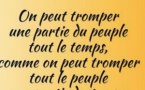 La pensée de la semaine