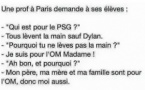 Le PSG et l'OM à l'école