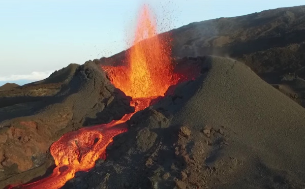 Au coeur de la Fournaise