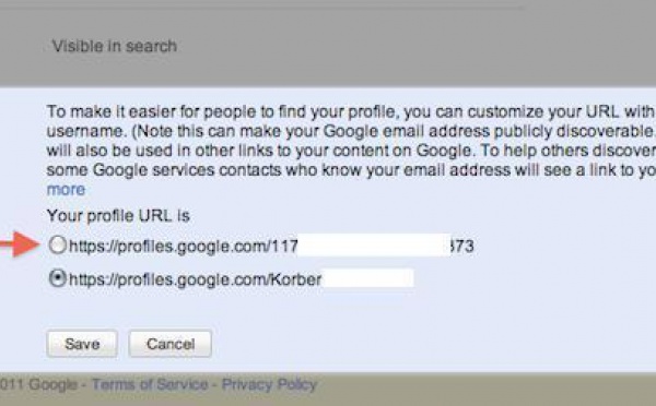 Votre Google Profile ne doit pas être "user friendly"