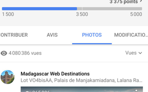 Plus de 4 millions de vues sur Google Maps !