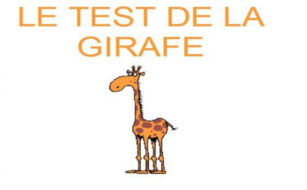 Test de la girafe