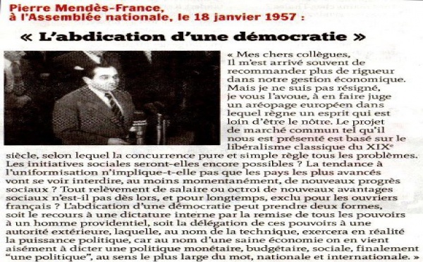 «L'histoire ne se répète pas, elle bégaie » (Karl Marx)