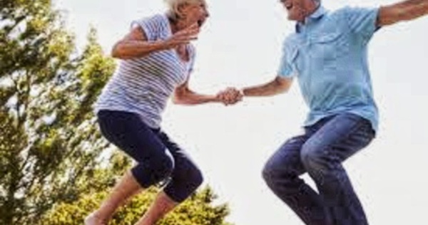 Les joies du trampoline