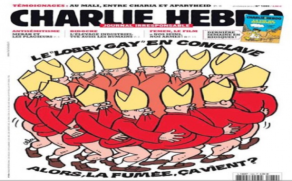 L'élection papale vue par Charlie Hebdo