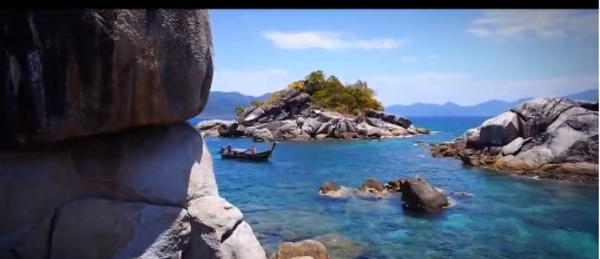 La Thaïlande vue du ciel