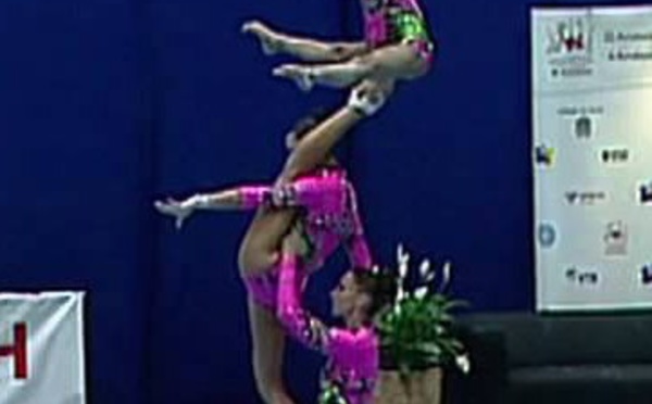 3 gymnastes russes éblouissantes