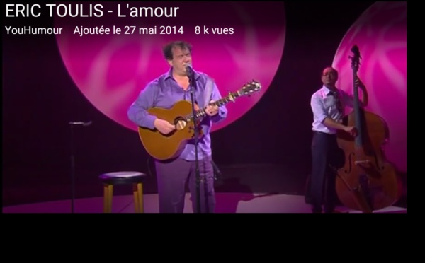 Eric Toulis : l'amour