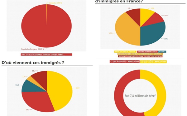 Les point sur les "i" de "l'invasion" par les "immigrants"