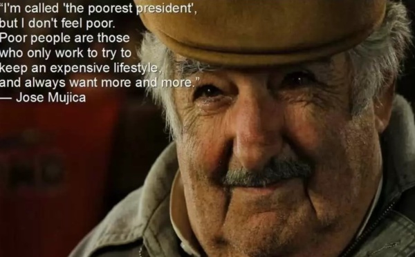 Message du président le plus pauvre au monde : José Mujica