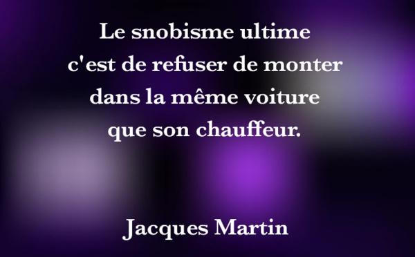 La citation de la semaine